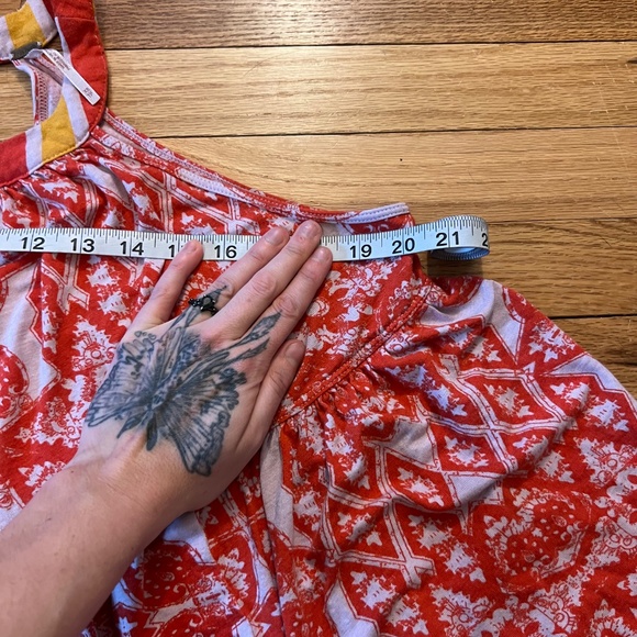 Free People Printed Halter tank top - Picture 5 of 6